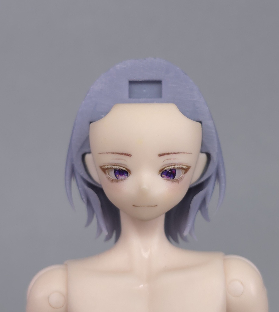 【友瞳】シチリアの追憶対応　カスタムヘアパーツ03　無塗装品