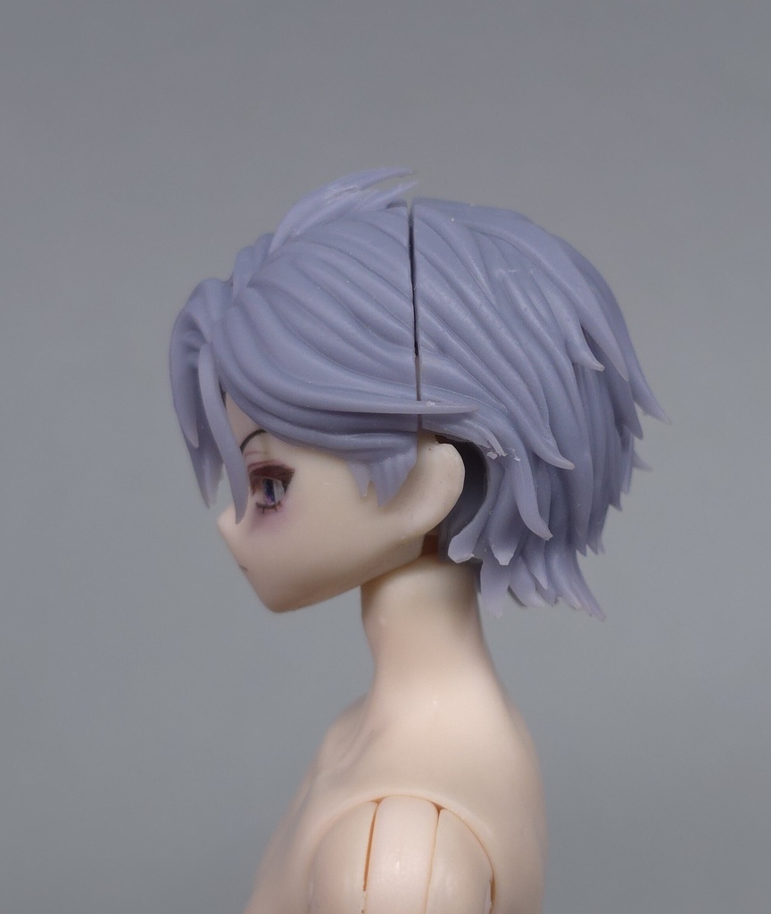 【友瞳】シチリアの追憶対応　カスタムヘアパーツ02　無塗装品