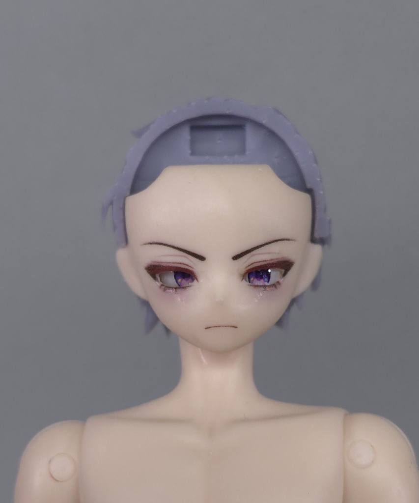 【友瞳】シチリアの追憶対応　カスタムヘアパーツ02　無塗装品