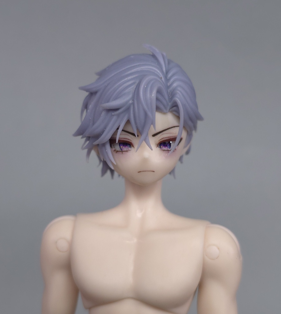 【友瞳】シチリアの追憶対応　カスタムヘアパーツ02　無塗装品