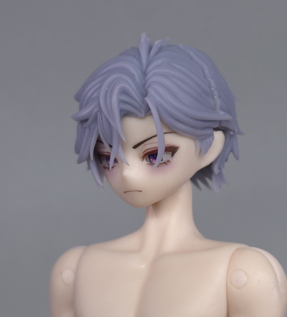 【友瞳】シチリアの追憶対応　カスタムヘアパーツ02　無塗装品