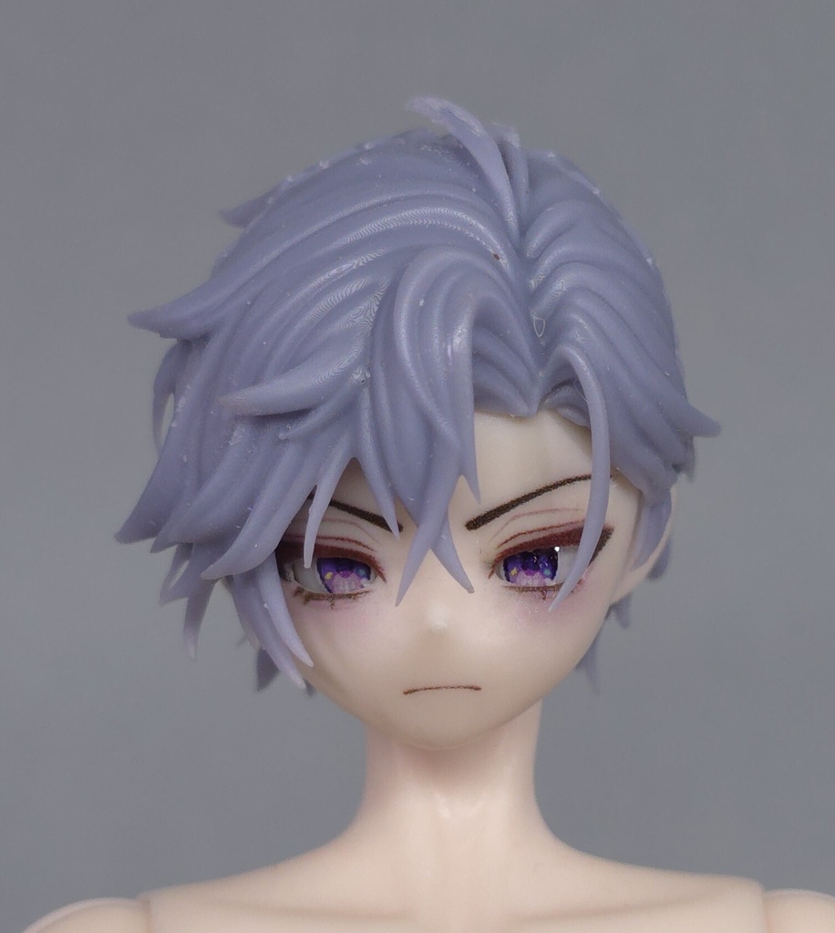 【友瞳】シチリアの追憶対応　カスタムヘアパーツ02　無塗装品