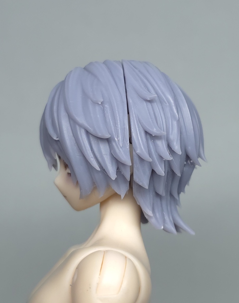 シチリアの追憶対応　カスタムヘアパーツ01　無塗装品