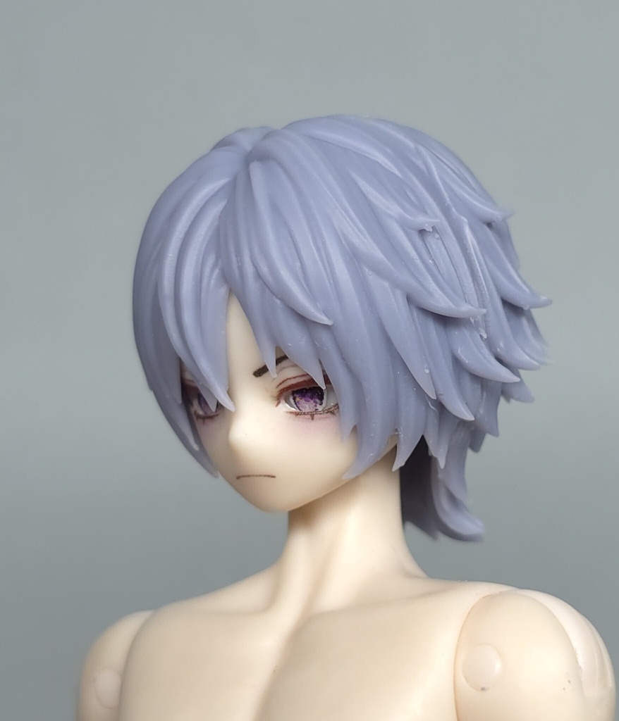 シチリアの追憶対応　カスタムヘアパーツ01　無塗装品