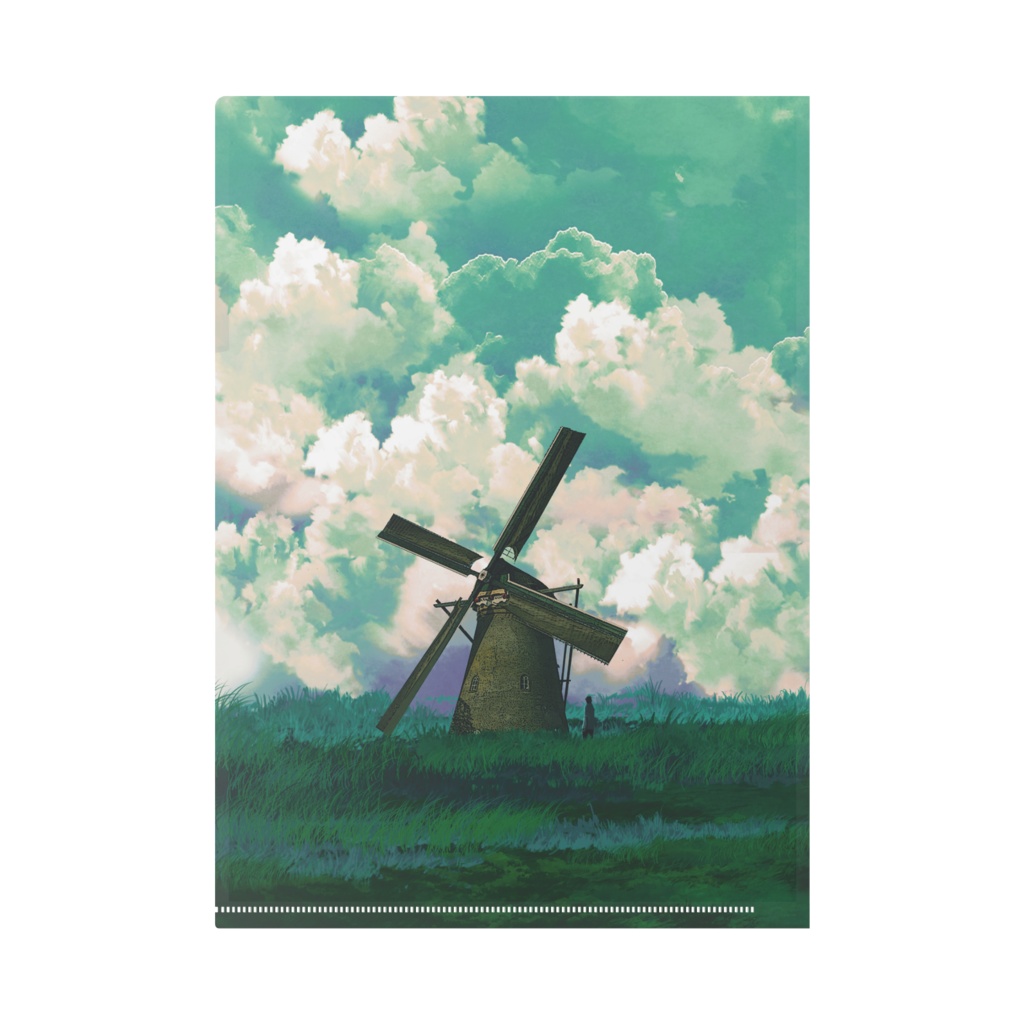 「風の向こう」クリアファイル