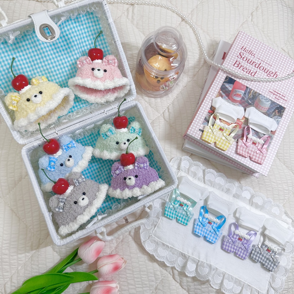クリームソーダ くまちゃんサロペット