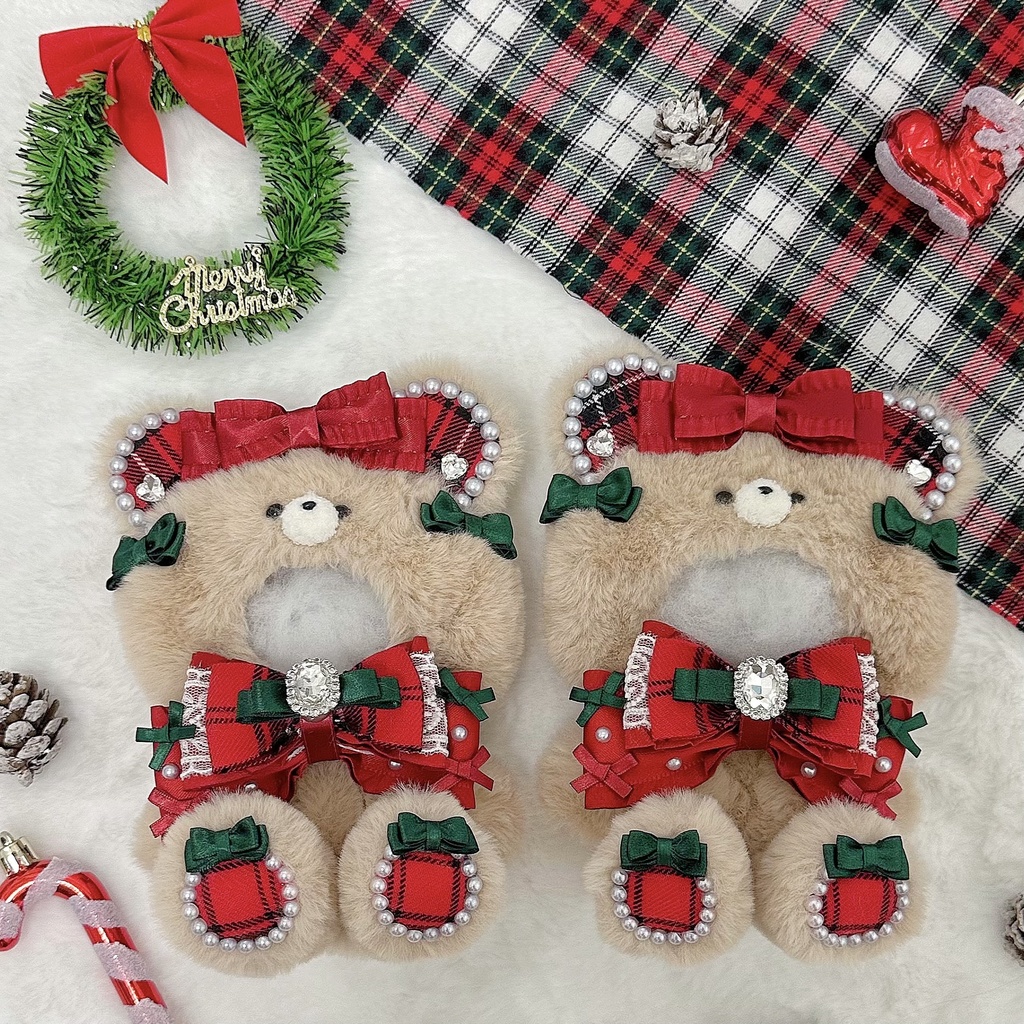 クリスマスおすわりぬい服