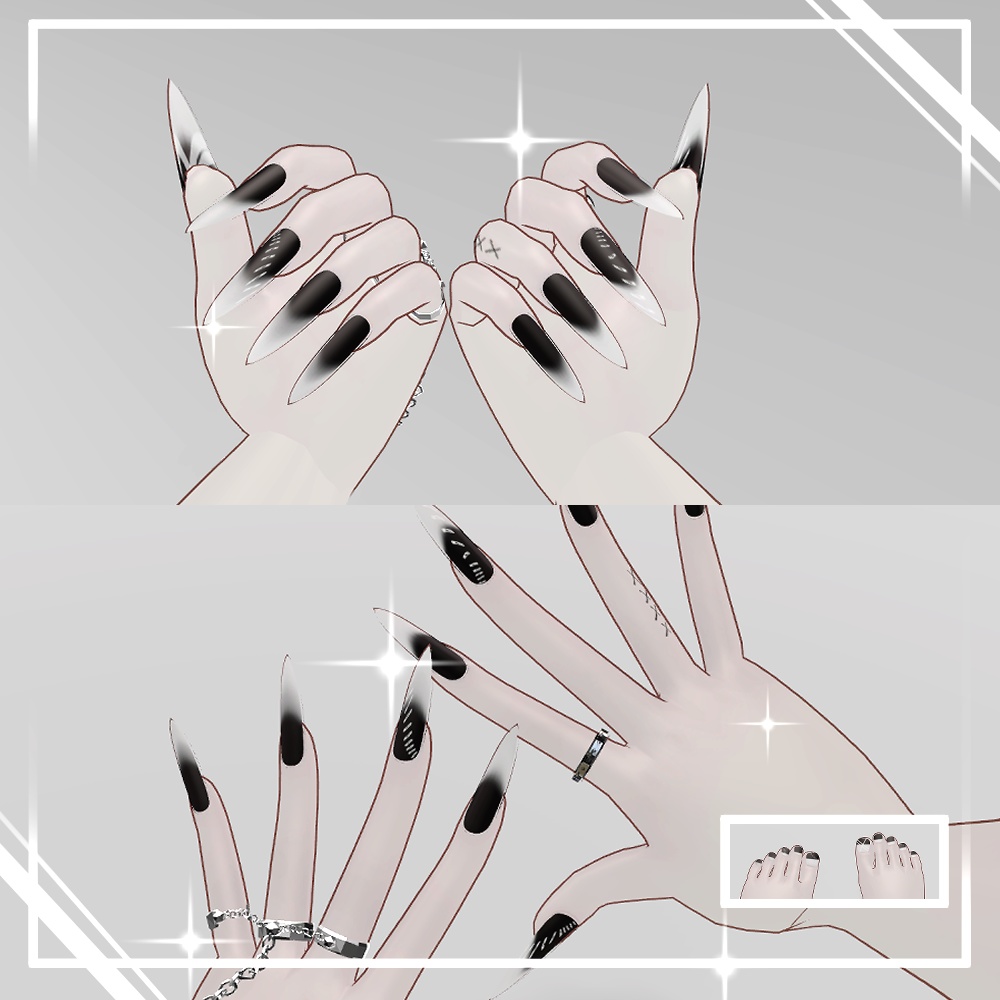 ใ่ๅค-Mayaใ ๐๐๐๐๐โฆ NAIL&MAKE UP PACK