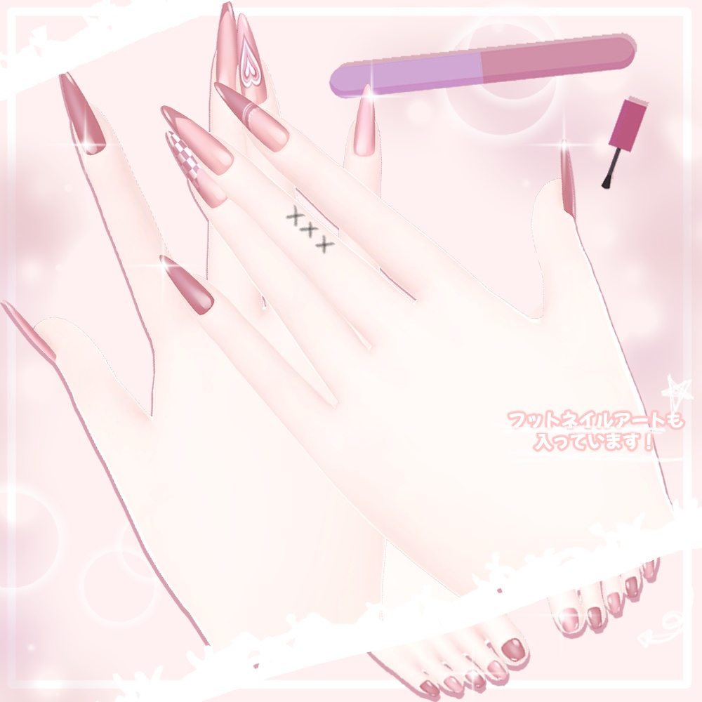 【セレステア-SELESTIA】 𝐂𝐇𝐀𝐑𝐌 ♦ MAKE UP&NAIL PACK