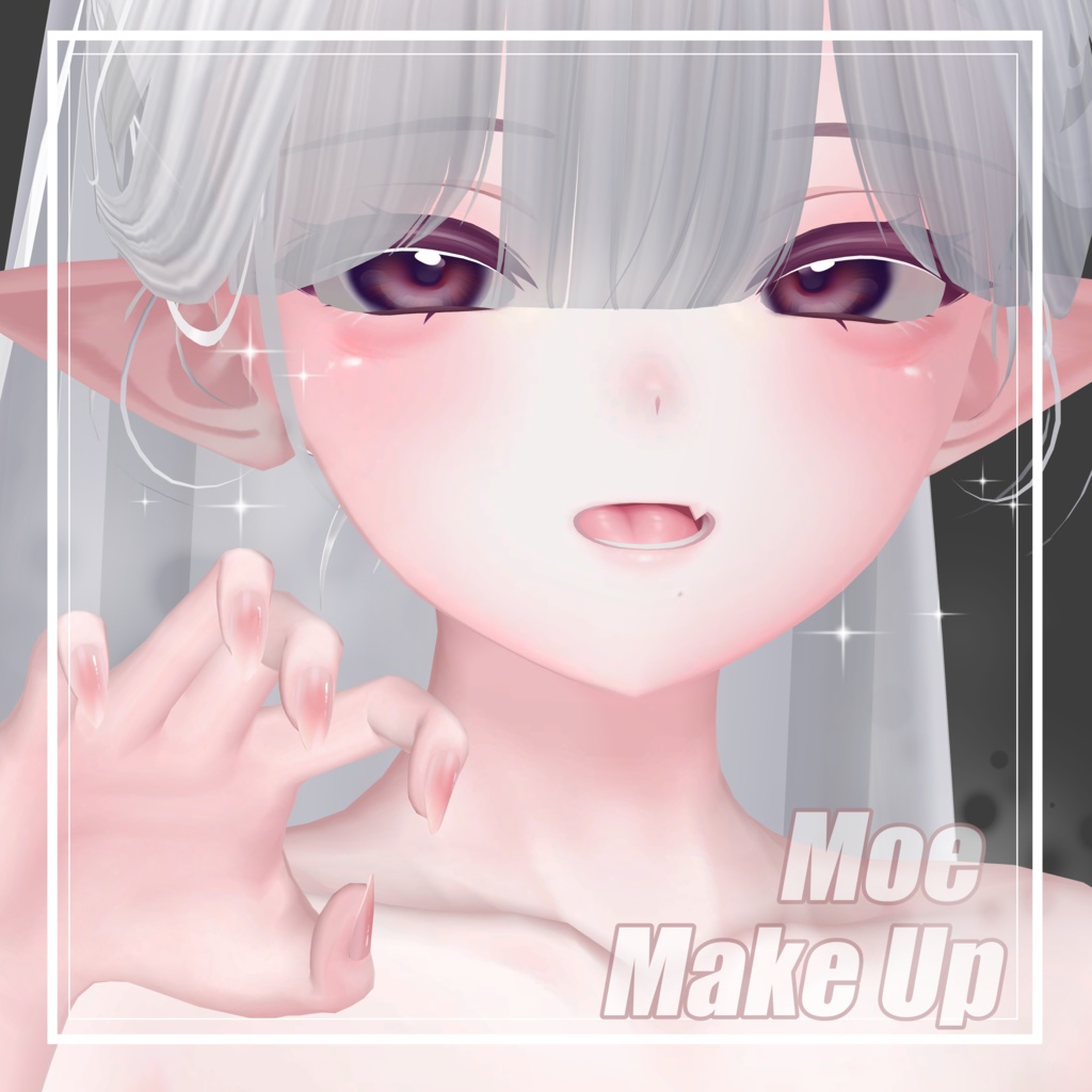 【萌】 Moe  Make Up Texture+ eye Texture + Nail Texture + body Texture ✞