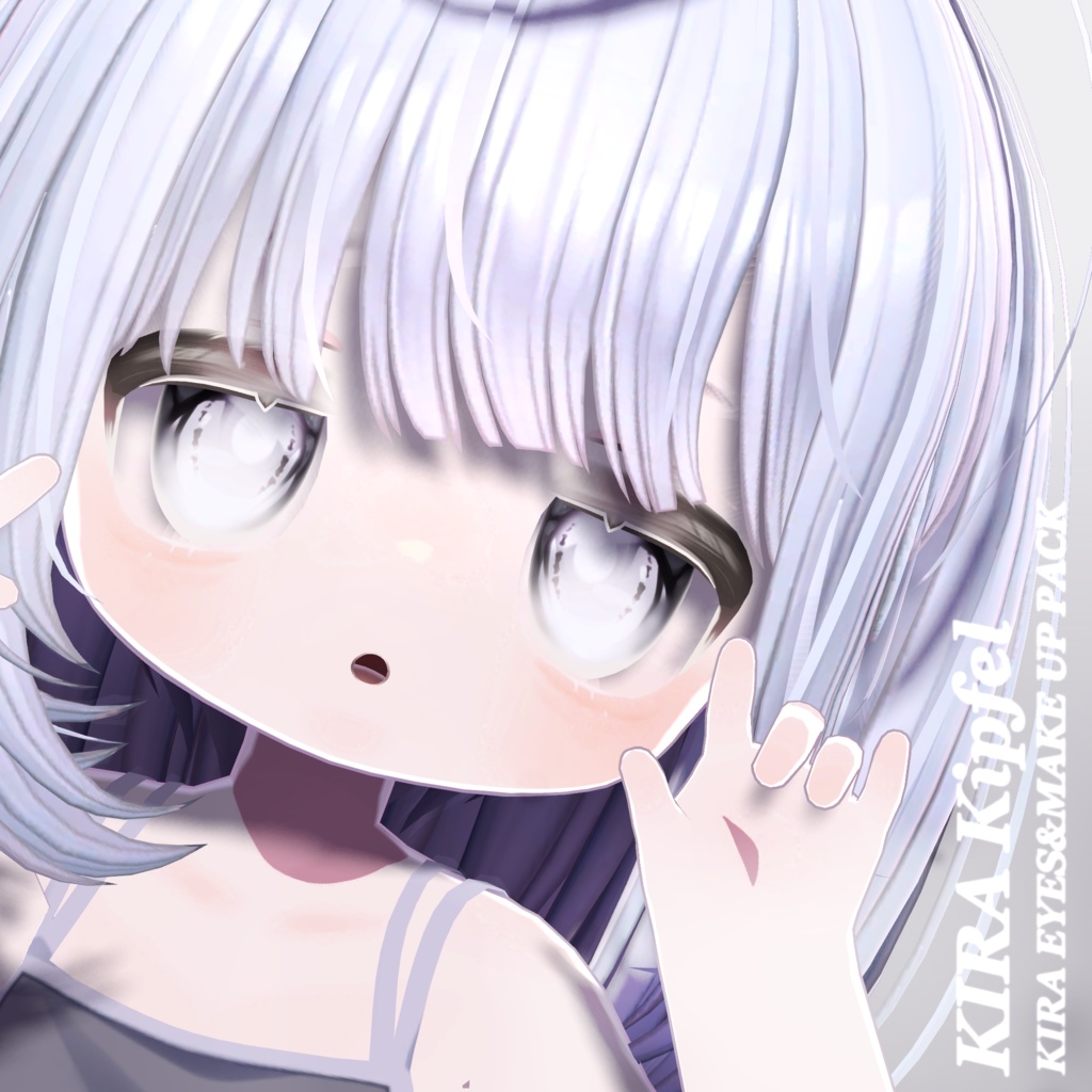 【キプフェル-Kipfel】 𝗞𝗜𝗥𝗔♦ EYES&MAKE UP PACK