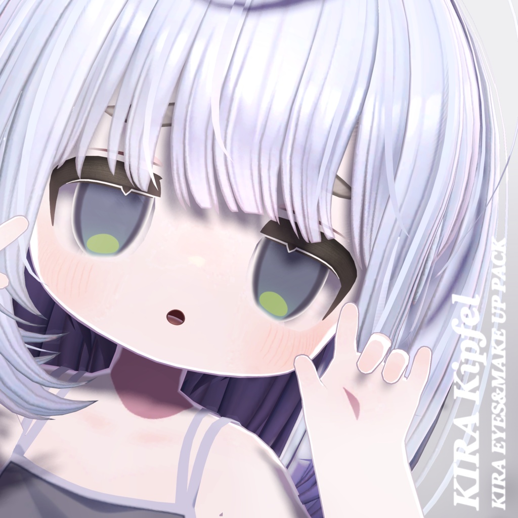 【キプフェル-Kipfel】 𝗞𝗜𝗥𝗔♦ EYES&MAKE UP PACK
