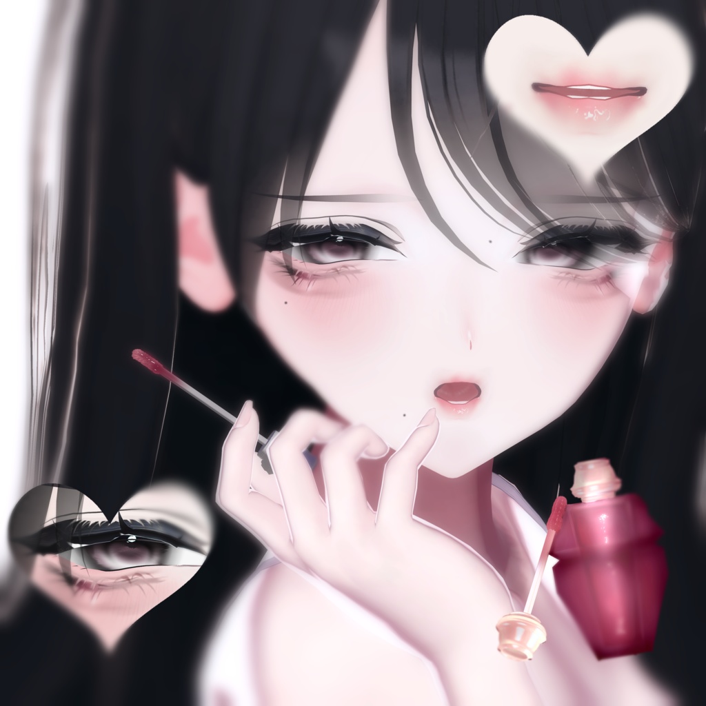 【しなの-Shinano】 𝐆𝐥𝐨𝐬𝐬𝐲 ♦ EYES&MAKE UP PACK