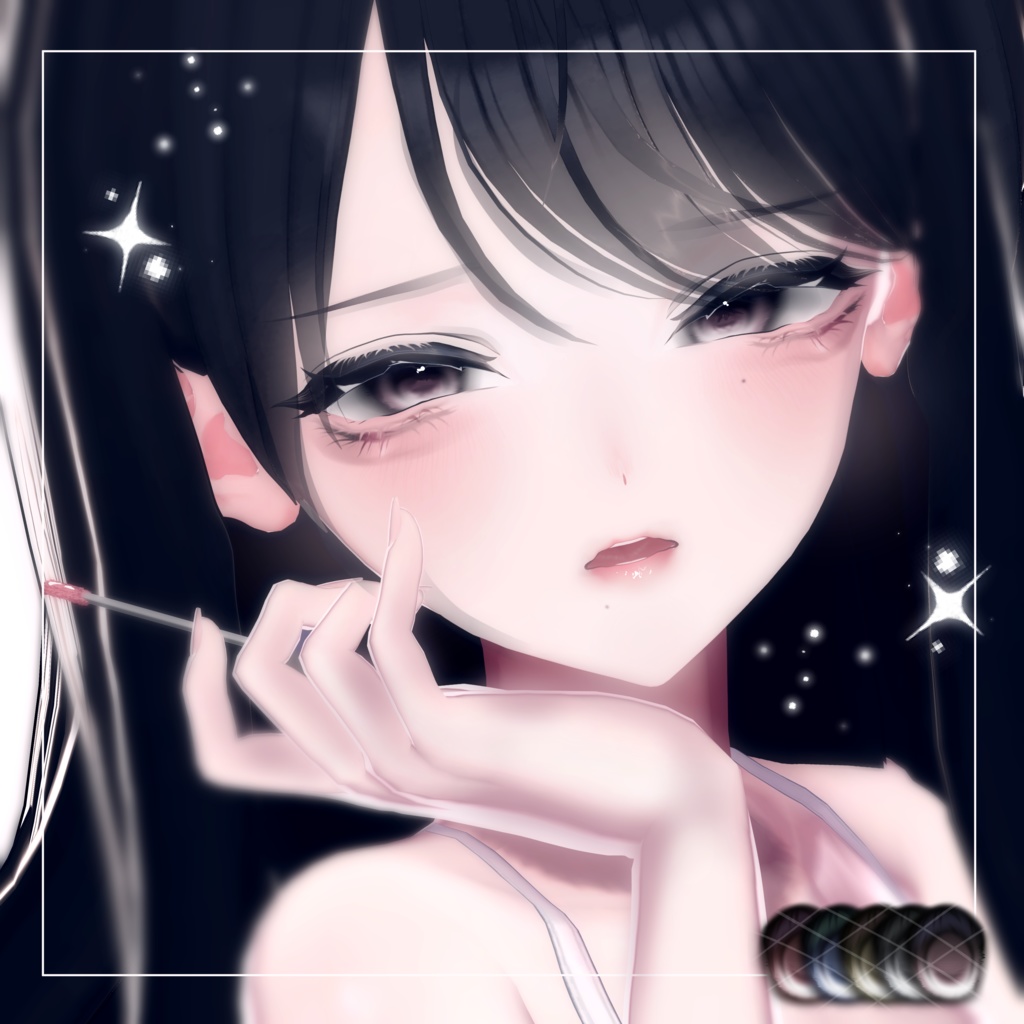 【しなの-Shinano】 𝐆𝐥𝐨𝐬𝐬𝐲 ♦ EYES&MAKE UP PACK