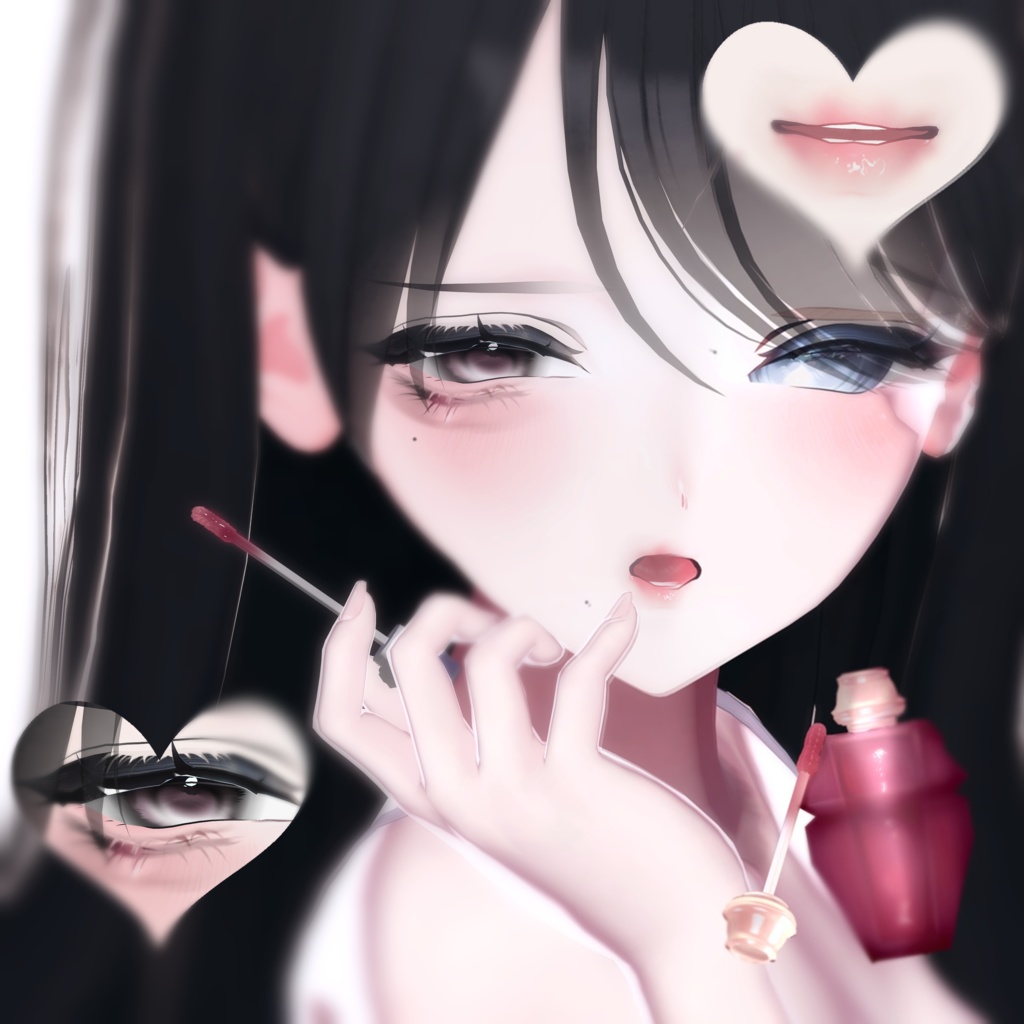【しなの-Shinano】 𝐆𝐥𝐨𝐬𝐬𝐲 ♦ EYES&MAKE UP PACK