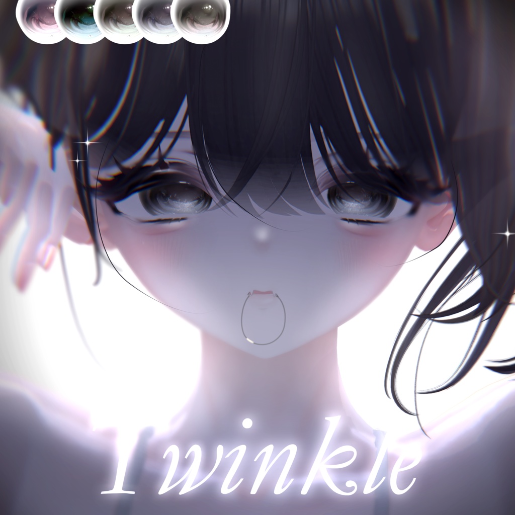 ★ 𝐓𝐰𝐢𝐧𝐤𝐥𝐞 EYES PACK 5アバター対応】