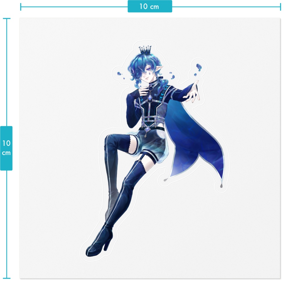 王子風みずくステッカー