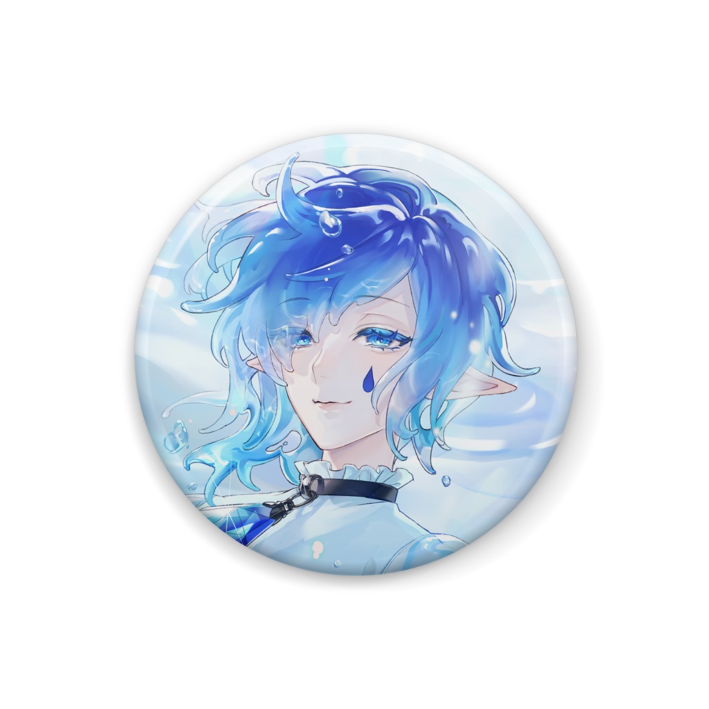 庭和みずく缶バッジ