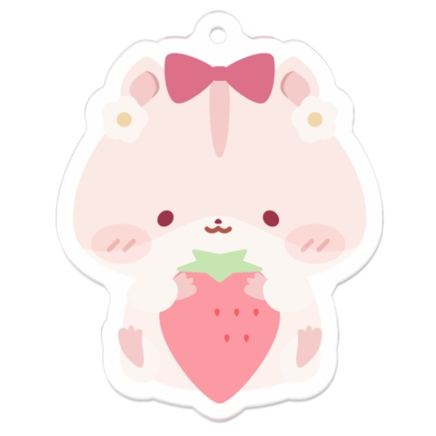 【あまみ🍓はむみ🐹】アクリルキーホルダー【限定各20個】