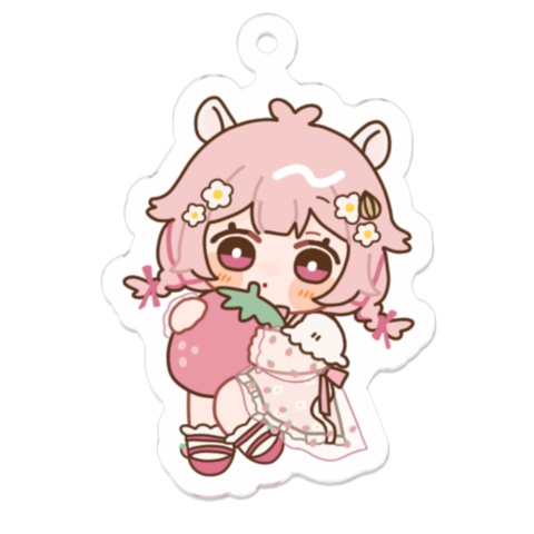 【あまみ🍓はむみ🐹】アクリルキーホルダー【限定各20個】