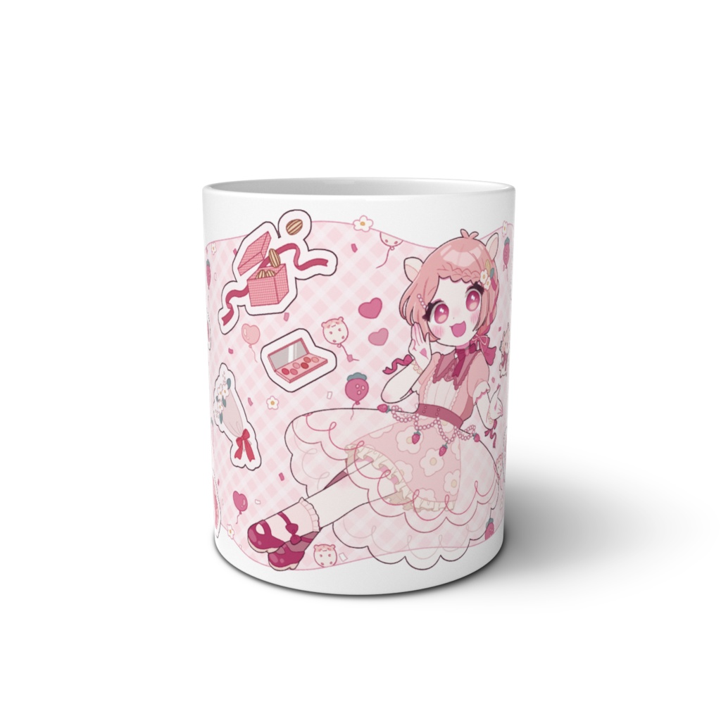 【苺恋野あまみ🍓】マグカップ【2023誕生日記念グッズ】