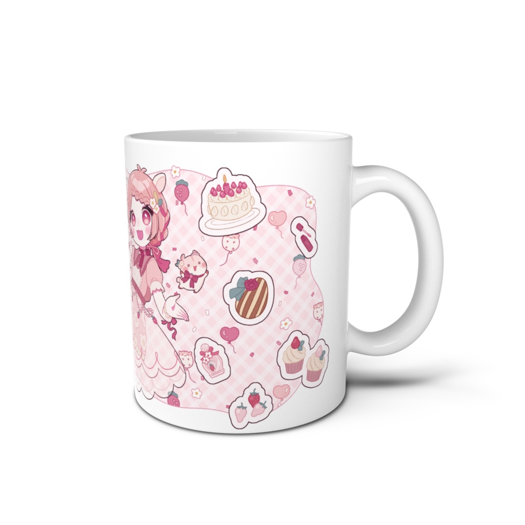 【苺恋野あまみ🍓】マグカップ【2023誕生日記念グッズ】