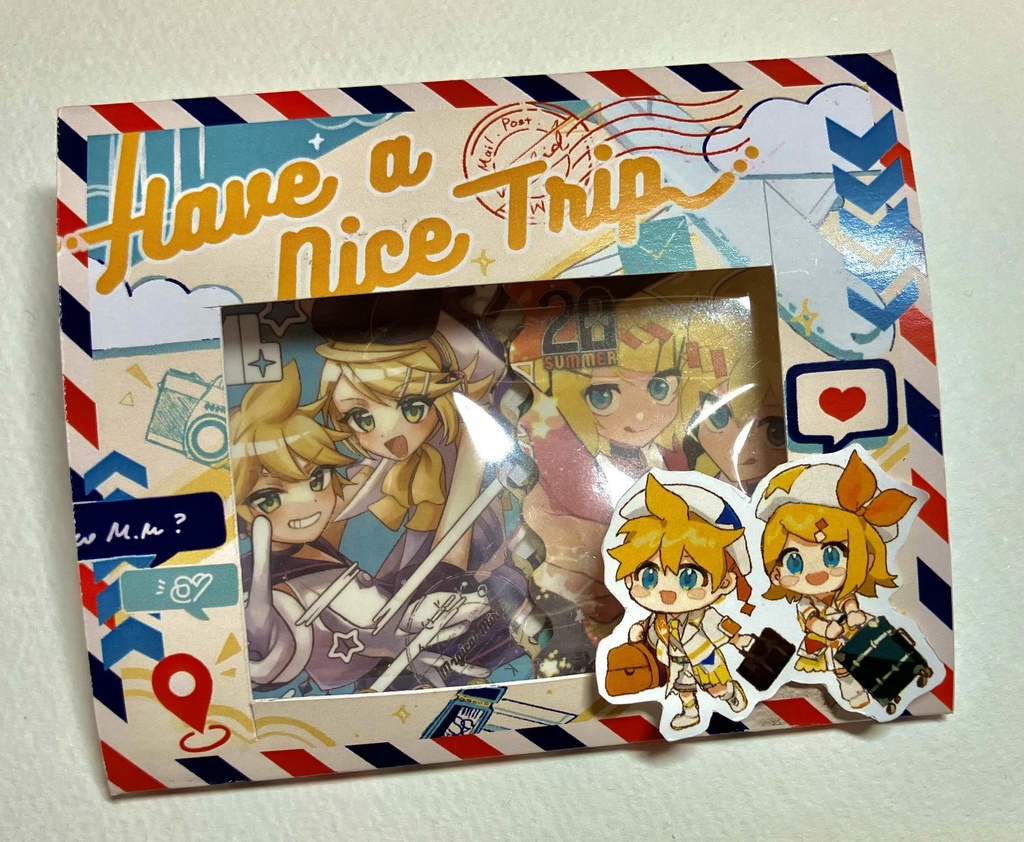 切手風シールセット