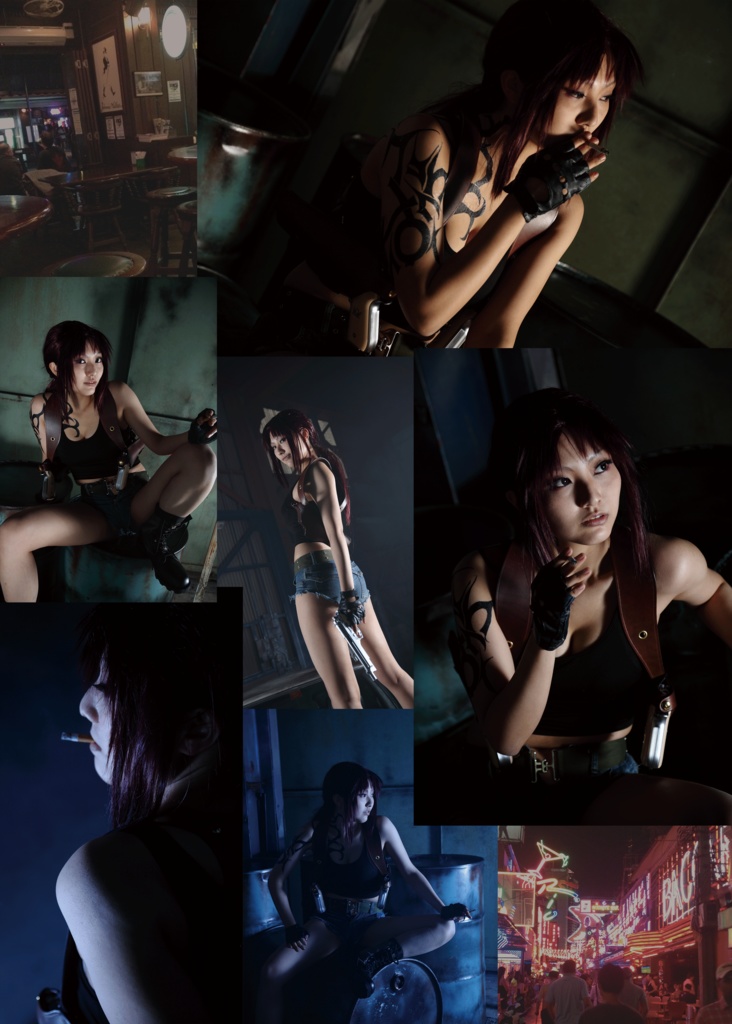 【再録】レヴィ コスプレ写真集「I'll put out your misery/revenge」