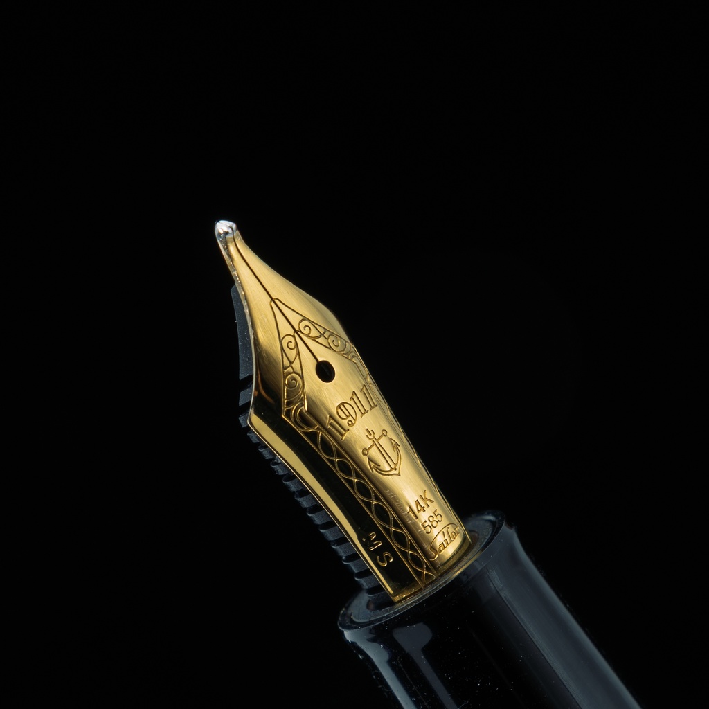 遊色万年筆軸 夜の水鏡