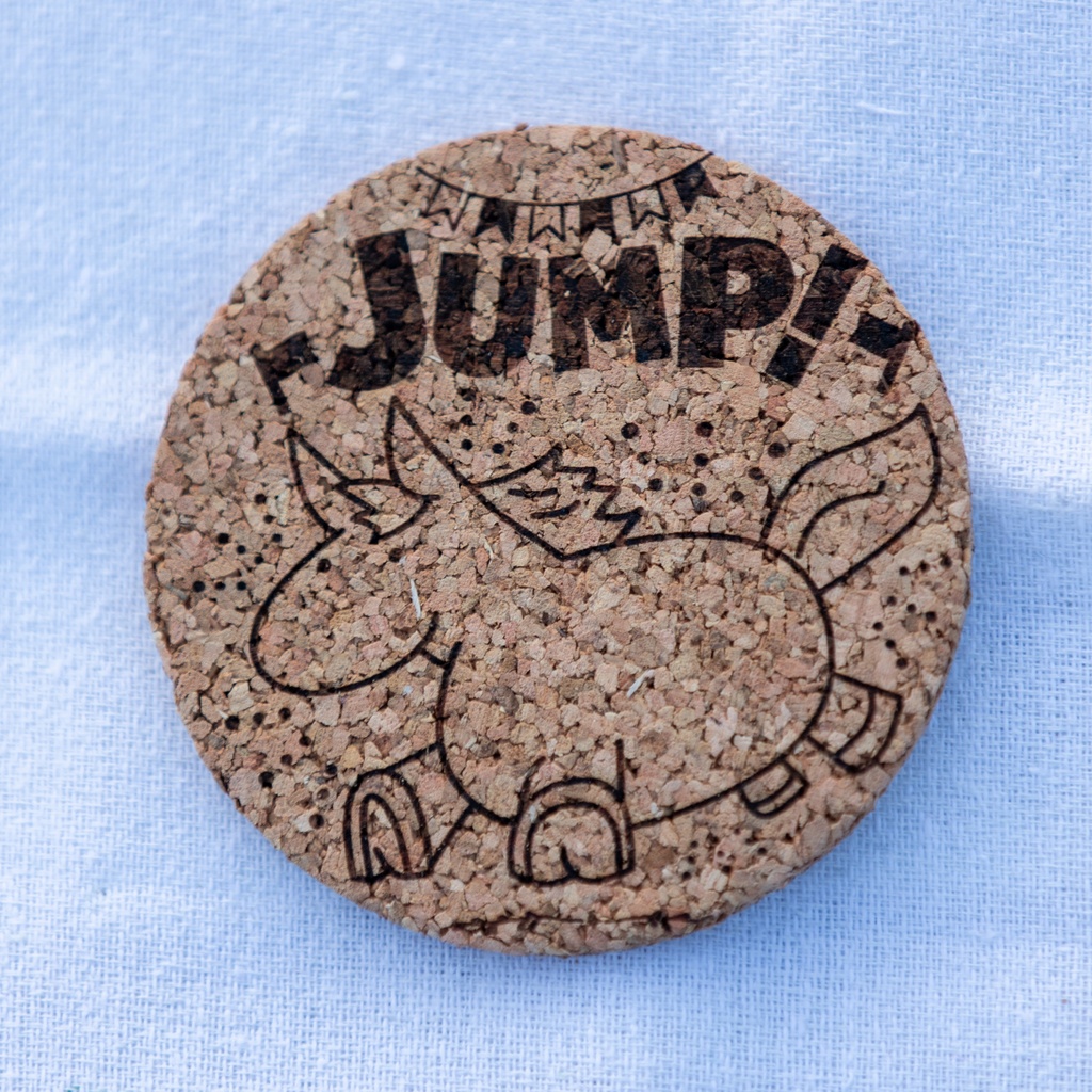 馬イラストコースター