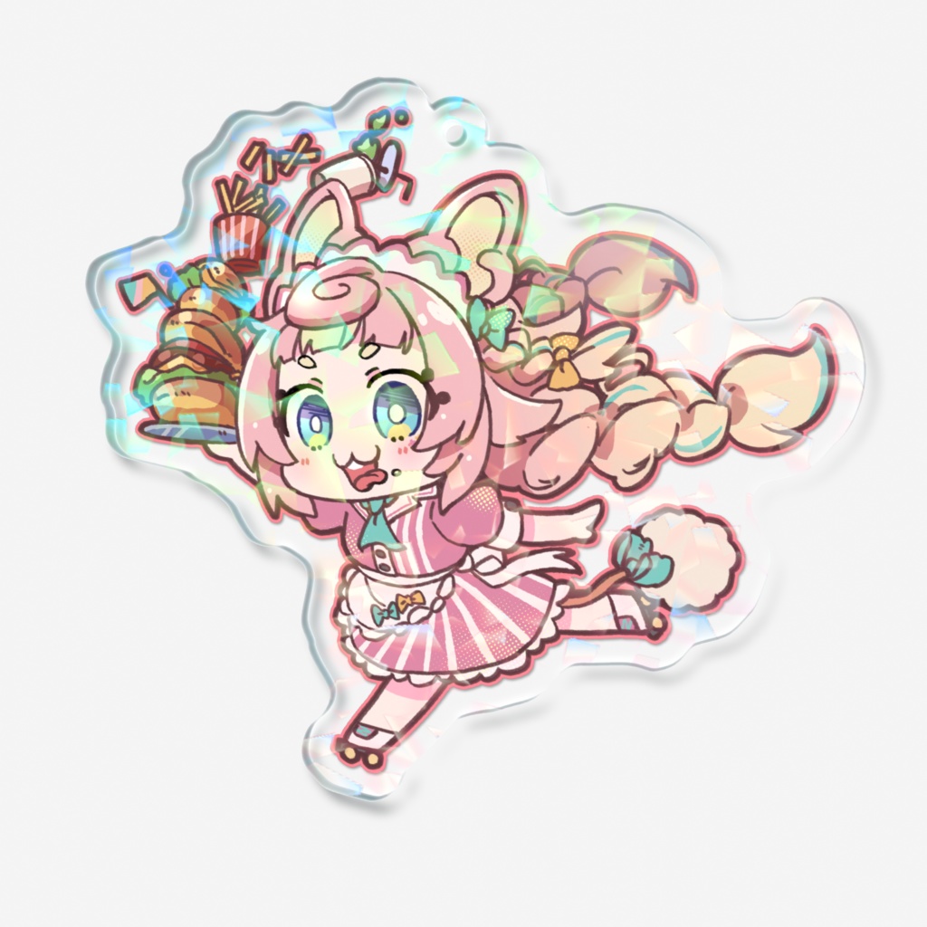 ホログラムアクリルキーホルダーVTC106