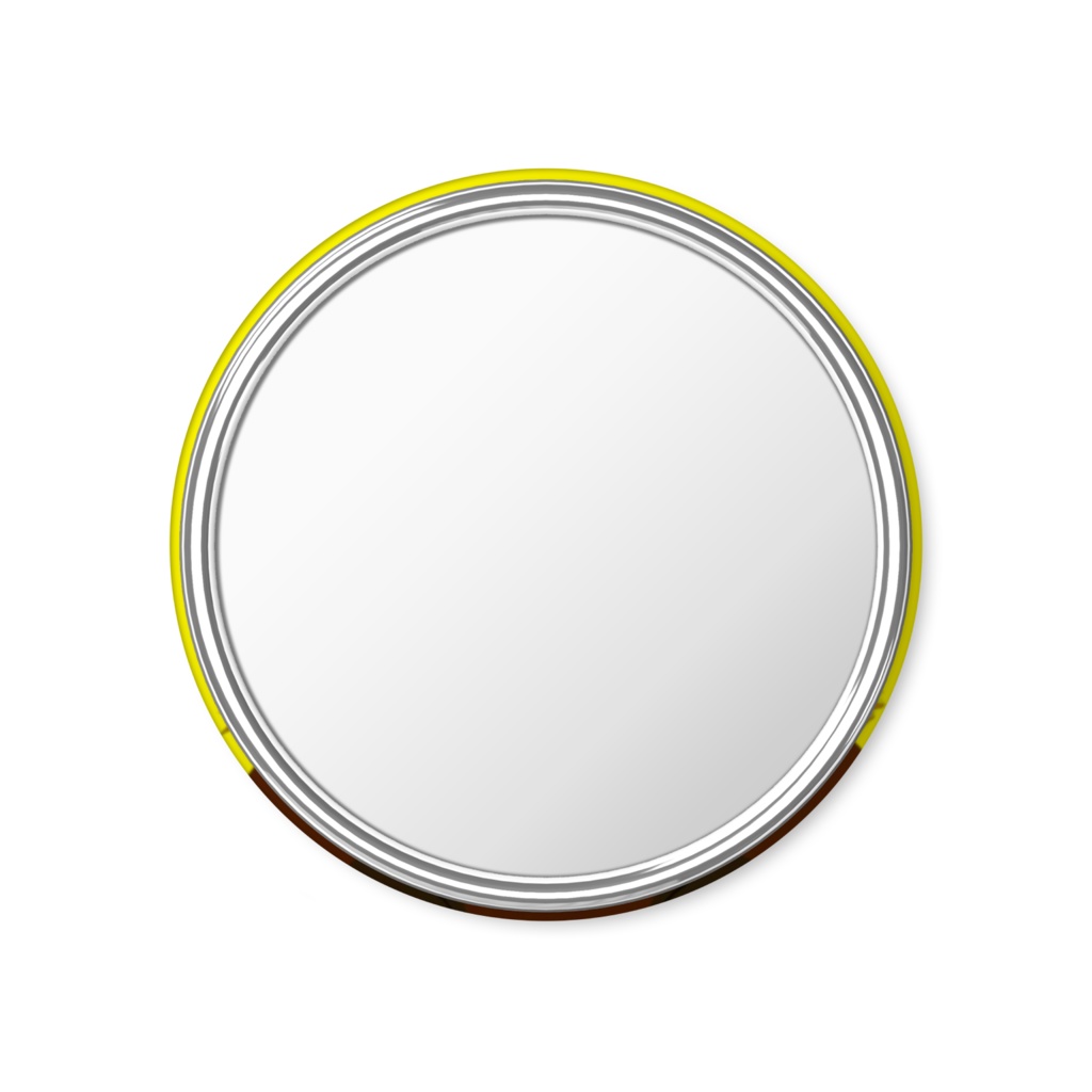 ビーバー缶ミラー