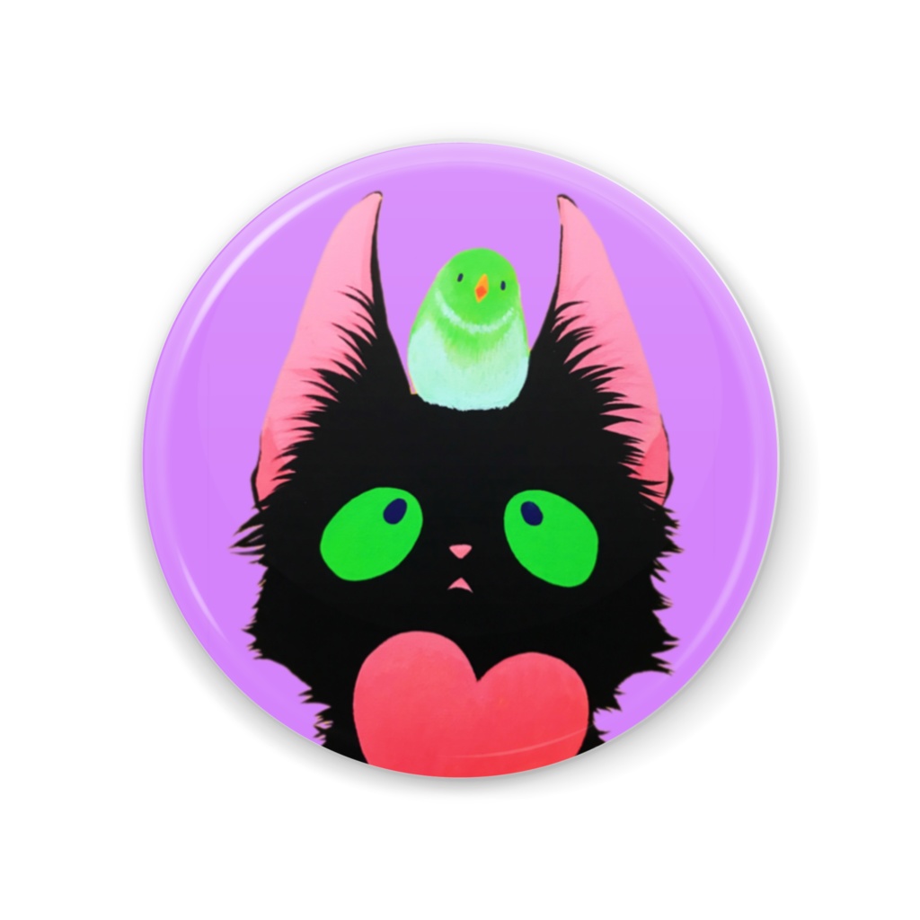 くろねこ缶ミラー