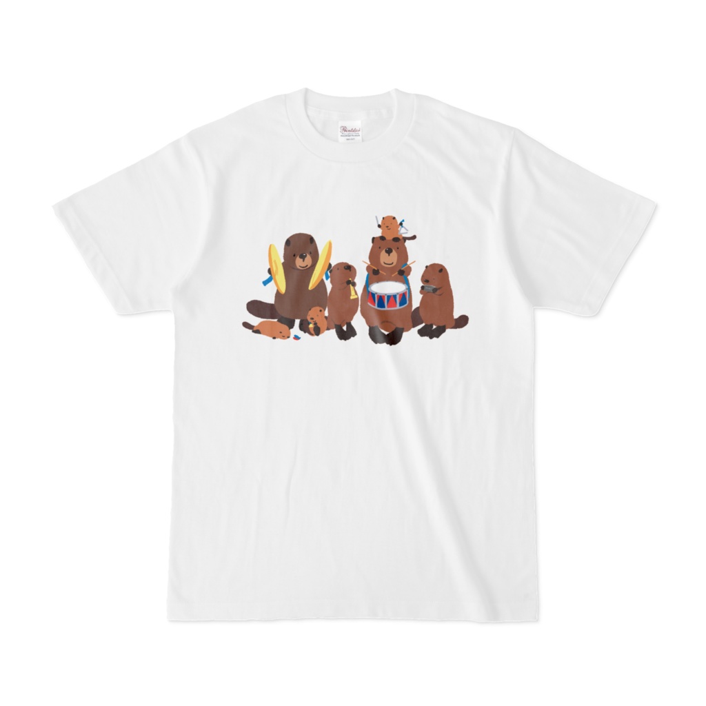 ビーバーTシャツmusic