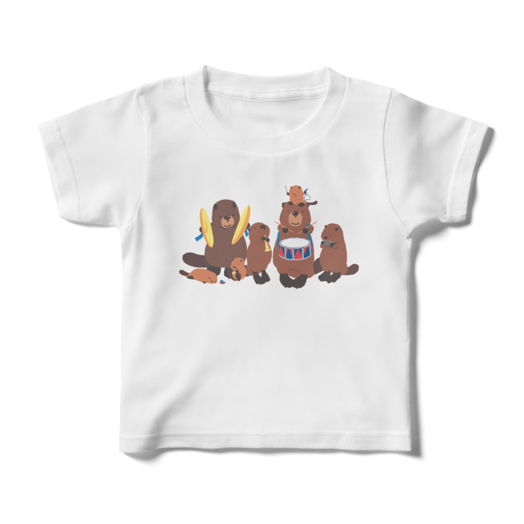 ビーバーTシャツキッズmusic