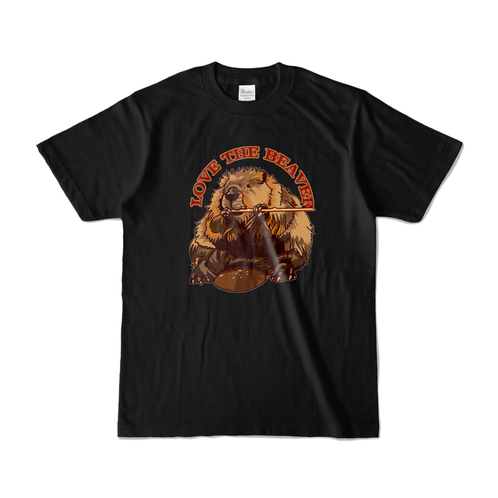 LOVE THE BEAVER Tシャツ黒