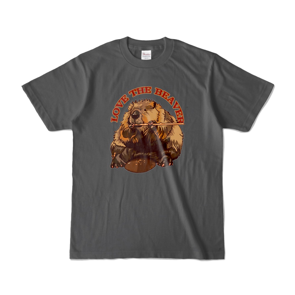 LOVE THE BEAVER Tシャツ灰色