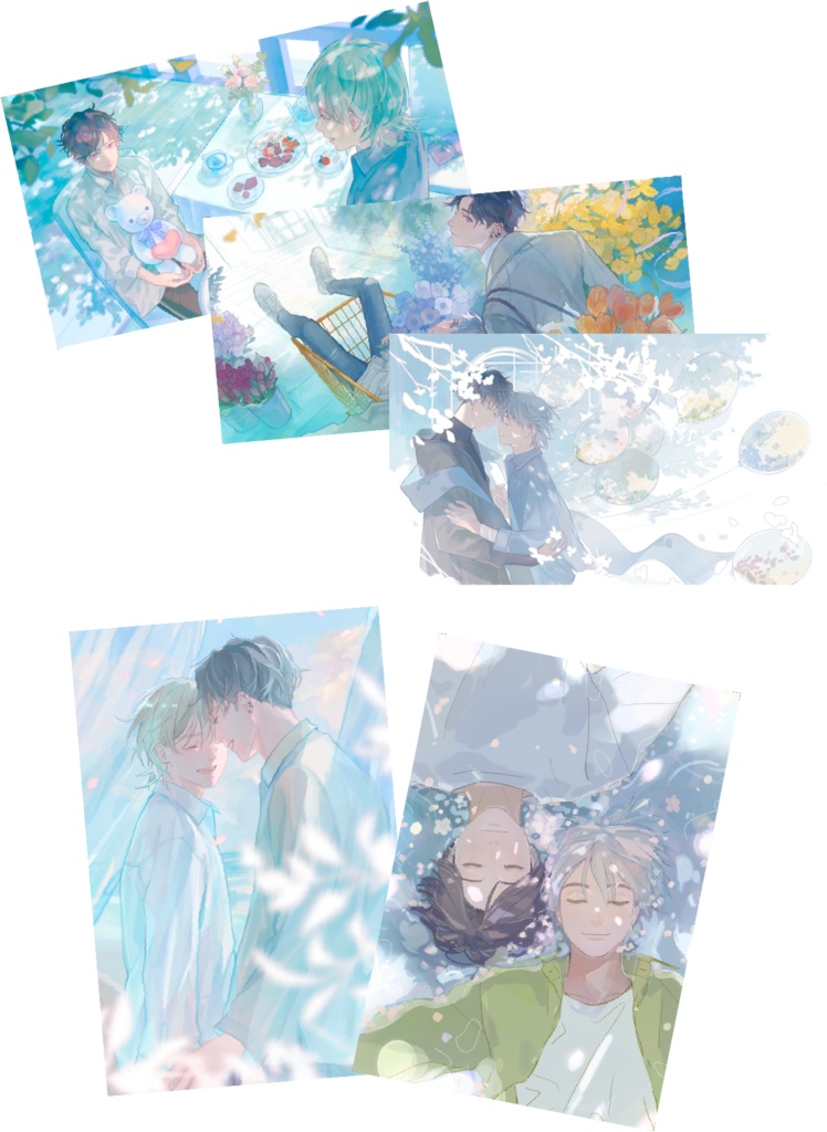 【コミティア150】 白藤ちゃん全種セット【青凪亭】