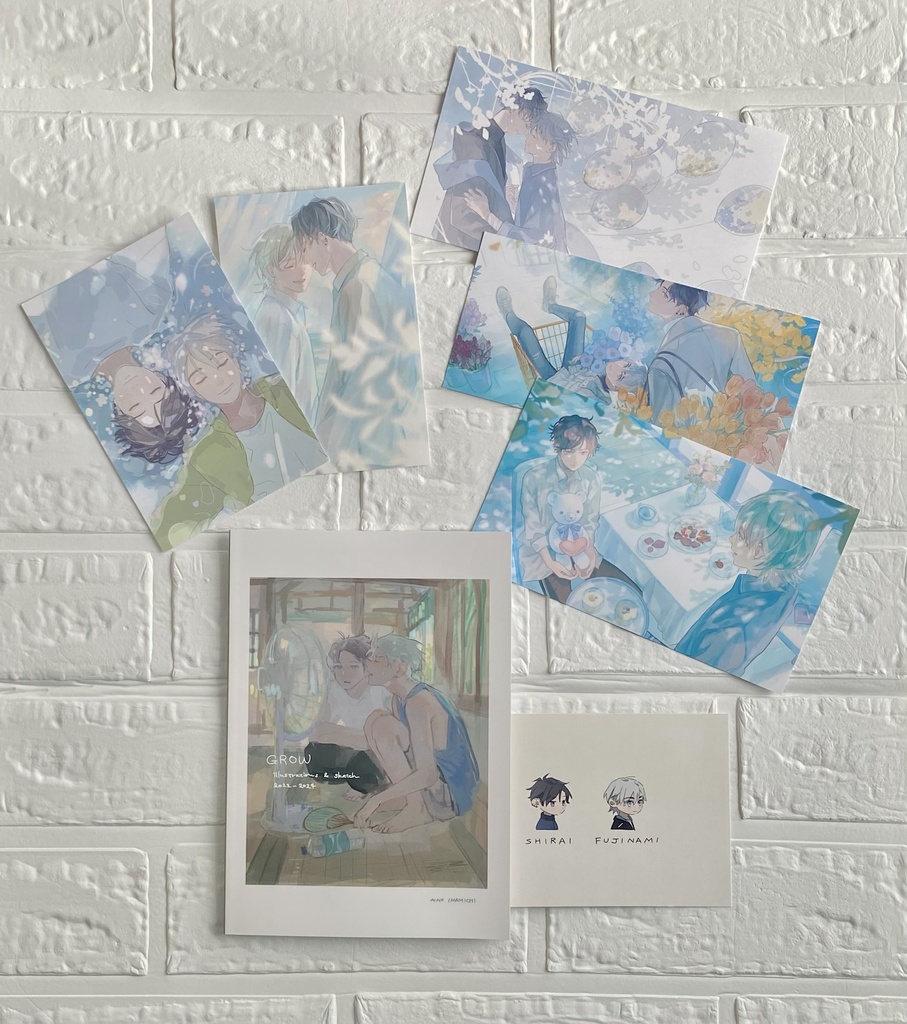 【コミティア150】 白藤ちゃん全種セット【青凪亭】