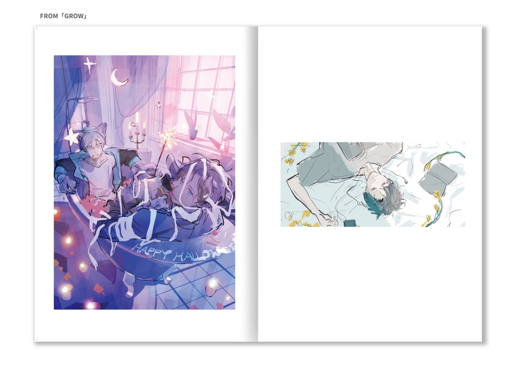 【イラスト本】GROW + 特典ポスカ