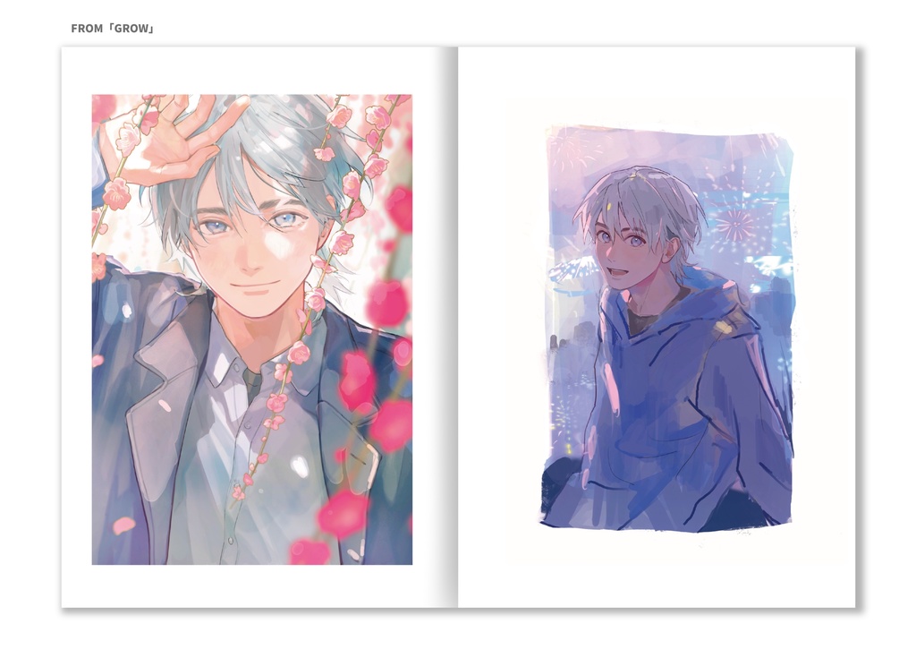 【イラスト本】GROW + 特典ポスカ