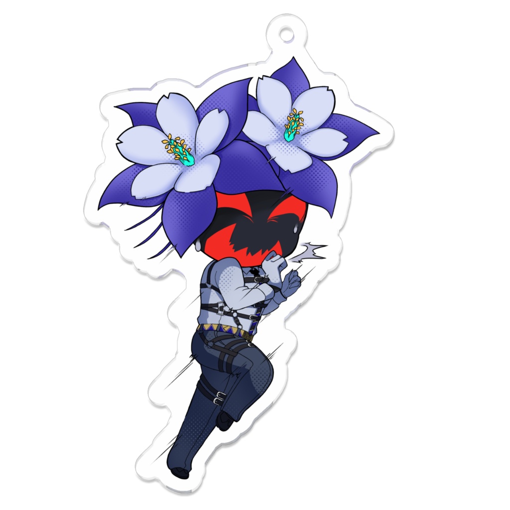 【誕生日記念】アクリルキーホルダー【苧環ローグ】