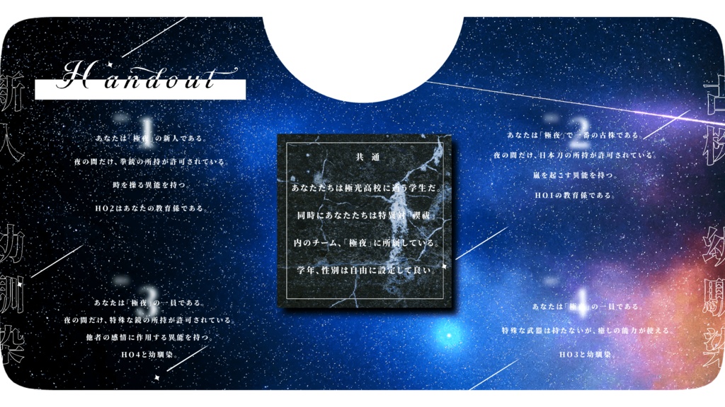 エモクロアTRPG「極夜」