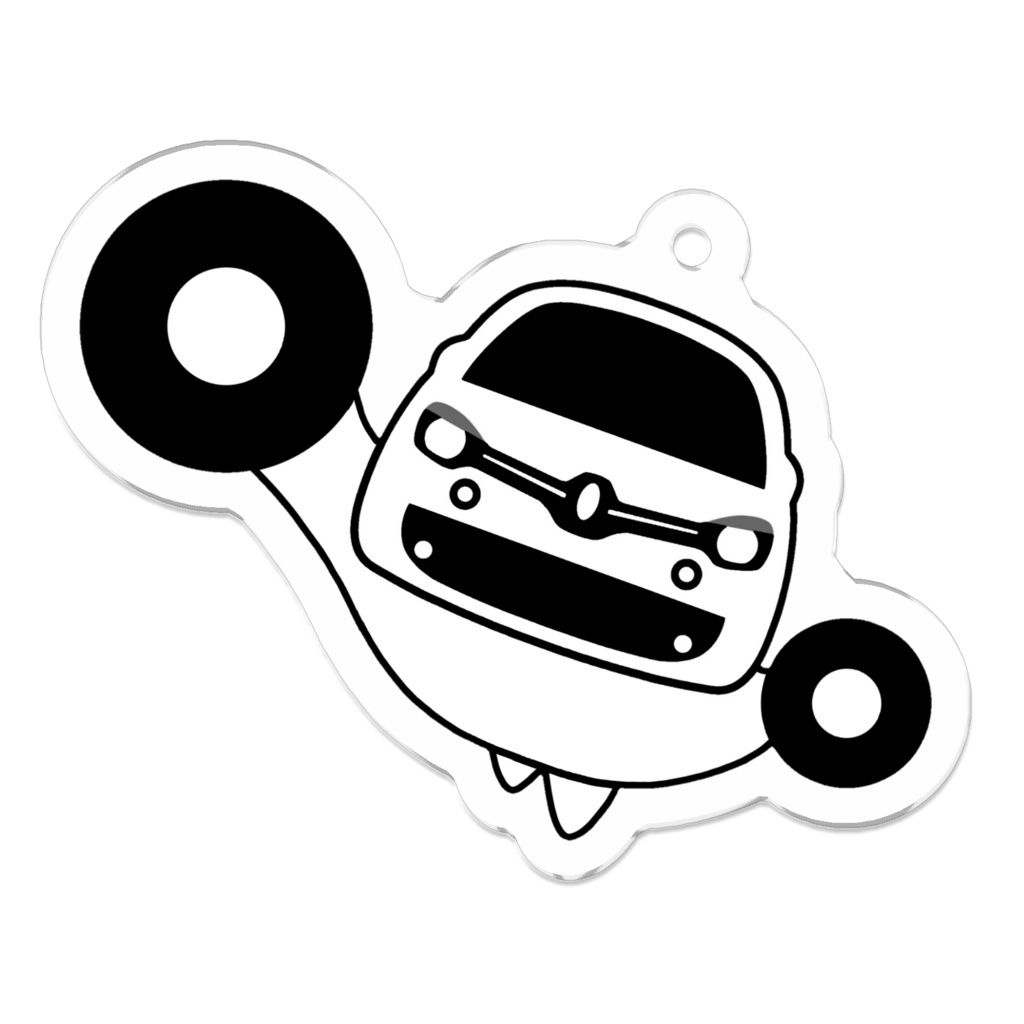 ブラントゥインジャーアクリルキーホルダー（飛行）