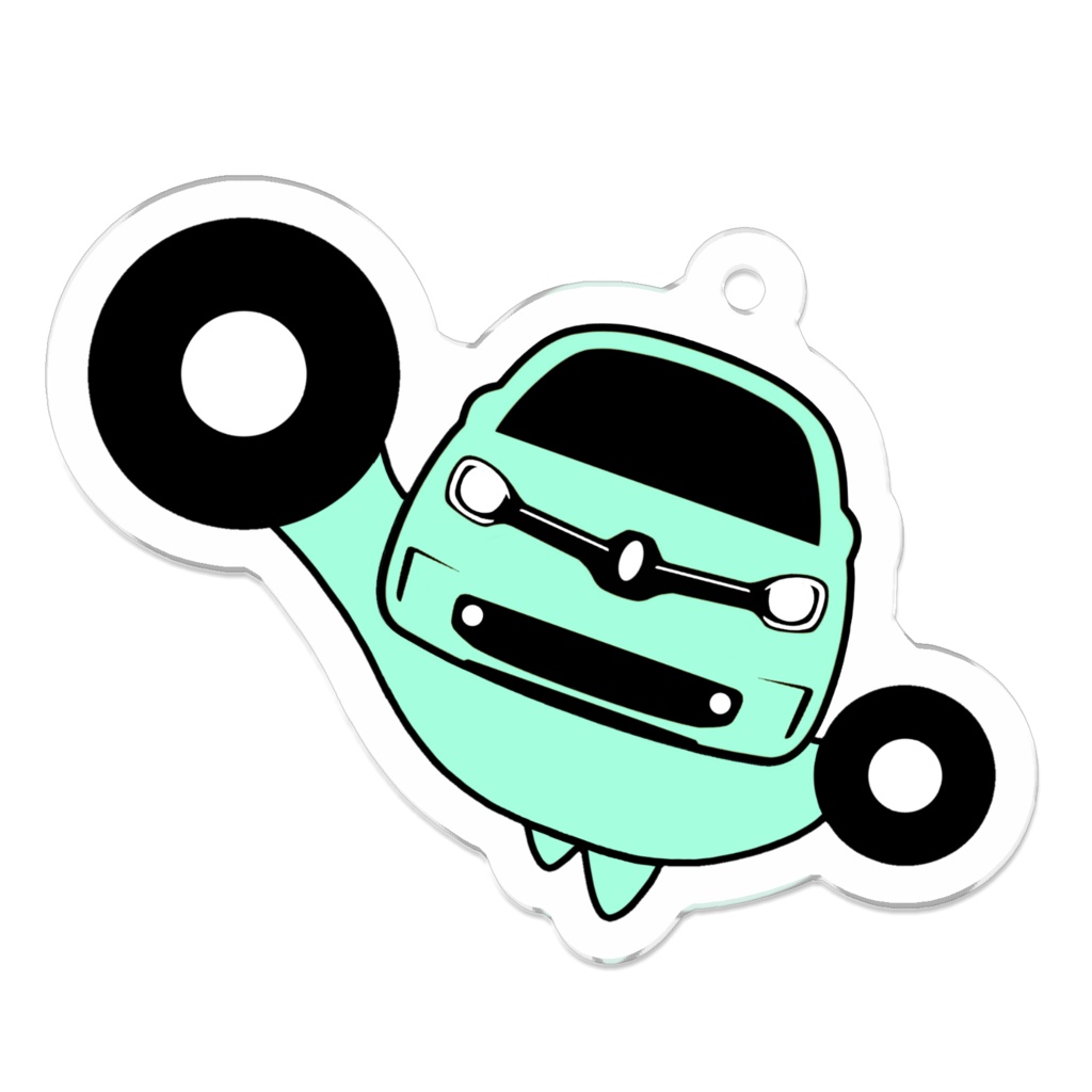 ピスタッシュトゥインジャー2アクリルキーホルダー（飛行）