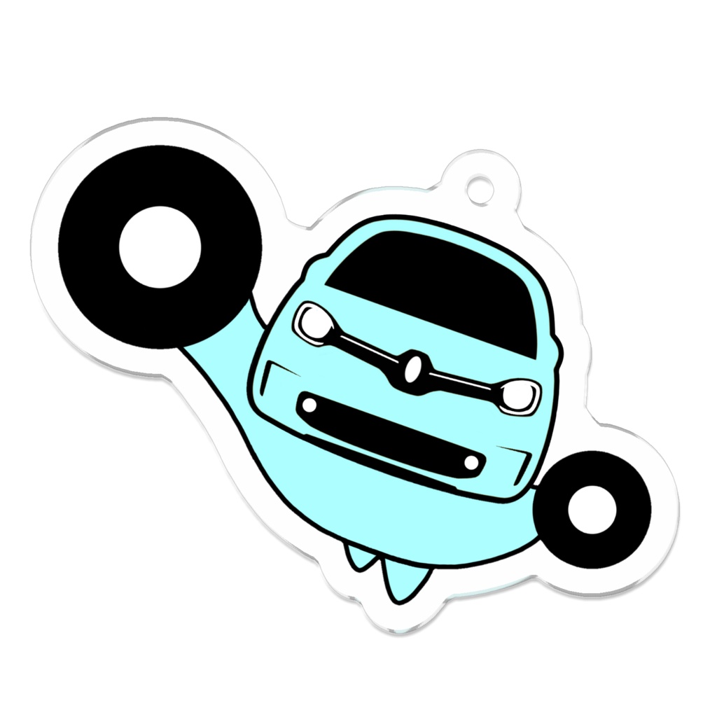 ドラジェトゥインジャー2アクリルキーホルダー（飛行）