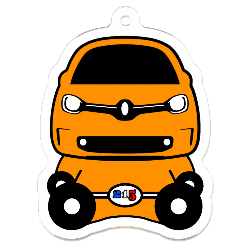 トゥインジャーPhase2アクリルキーホルダー（お座り）