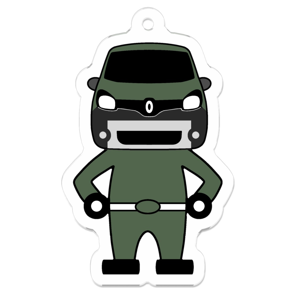 グーレンジャー アクリルキーホルダー