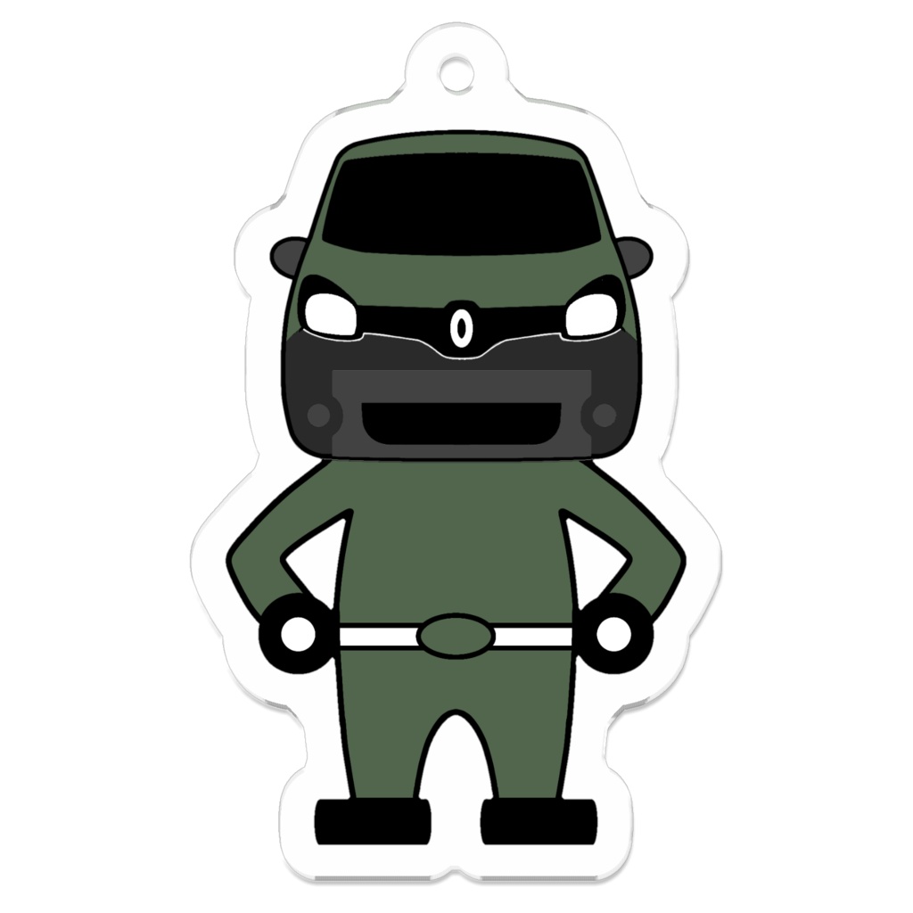 グーレンジャー　アクリルキーホルダー