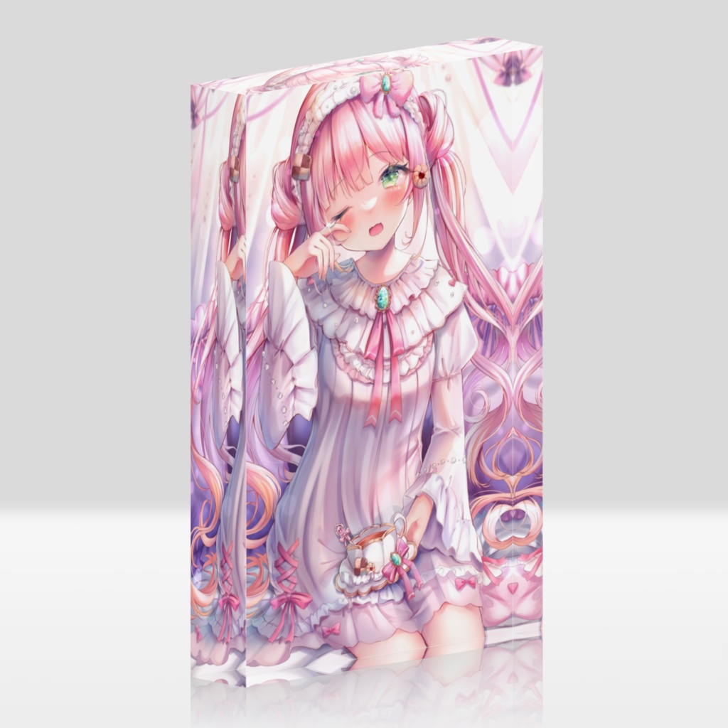 1000人記念グッズ アメリー・カノン - アクリルブロック / 1K Celebration Acrylic Block